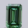 0.73ct Emerald Lab Grown Diamond (Colour Fancy Vivid Green, Clarity VVS2, IGI Certified)