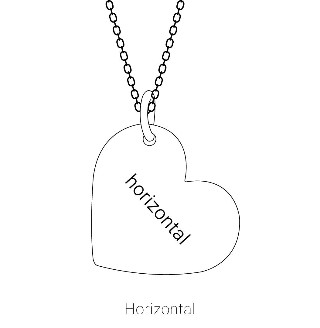 18K Yellow Gold Vermeil Be Posh® Engravable Heart Pendant