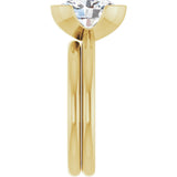 14K Yellow Gold 2 1/2 CTW Lab-Grown Diamond Engagement Ring