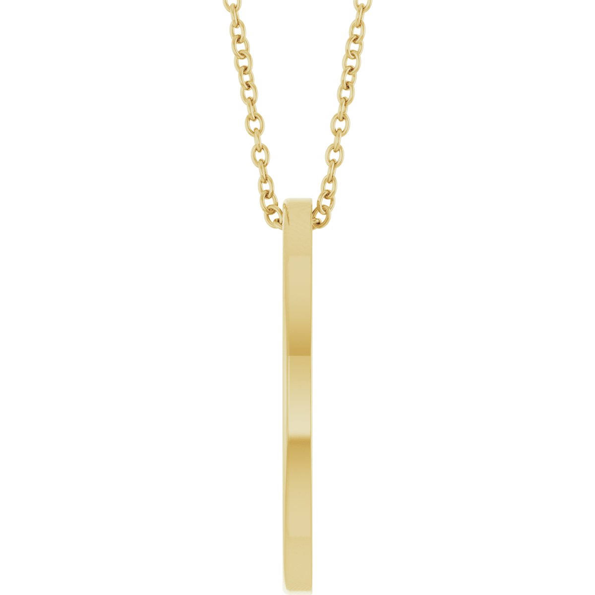 14K Yellow Gold Family 16-18" Necklace