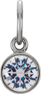 Sterling Silver Posh Mommy® Imitation Diamond Charm/Pendant