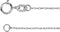 14K White Gold 1mm Rope 20