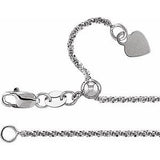 14K 1.4 mm snake chain