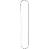 2.25 mm sterling silver curb chain