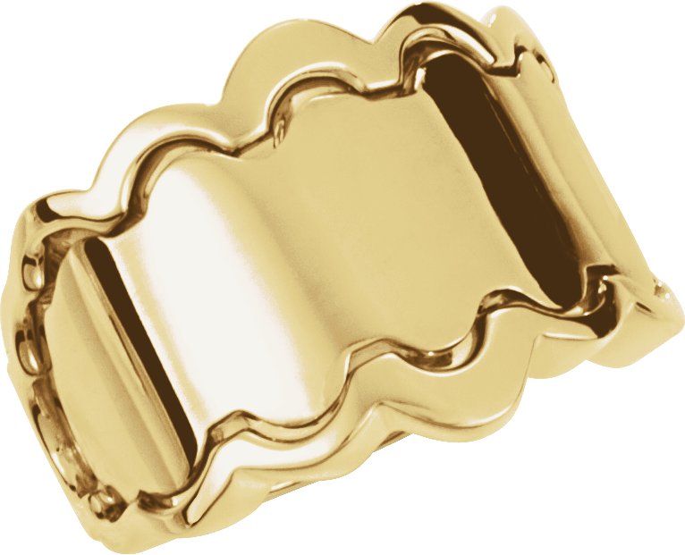 5362 / Ring / 14K Yellow / Polished / Freeform Ring