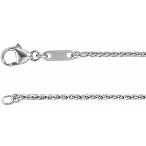 10K 1.2 mm wheat chain