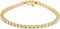 14K Yellow Gold 3 3/8 CTW Natural Diamond Line 7