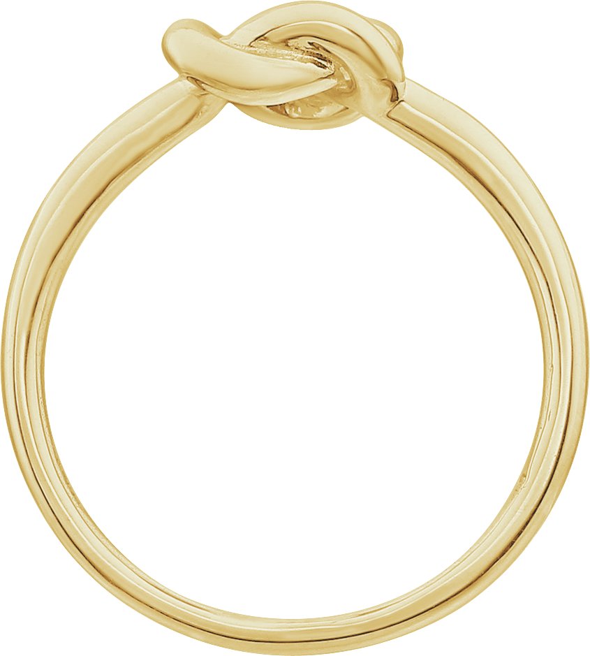 14K Yellow Gold Knot Ring
