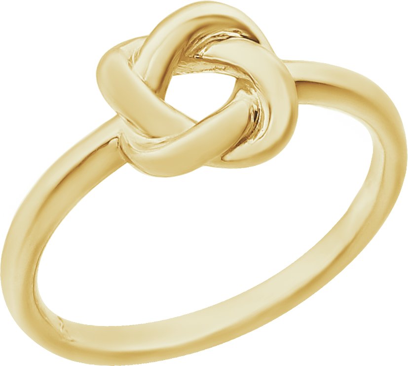 14K Yellow Gold Knot Ring