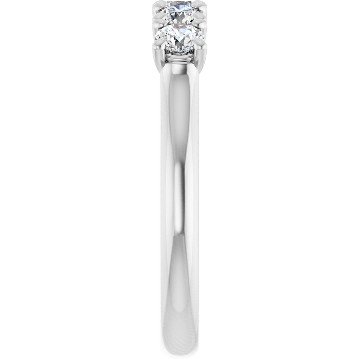 14K White Gold 5/8 CTW Lab-Grown Diamond Anniversary Band