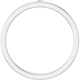 Sterling Silver .02 CTW Natural Diamond Family Stackable Ring