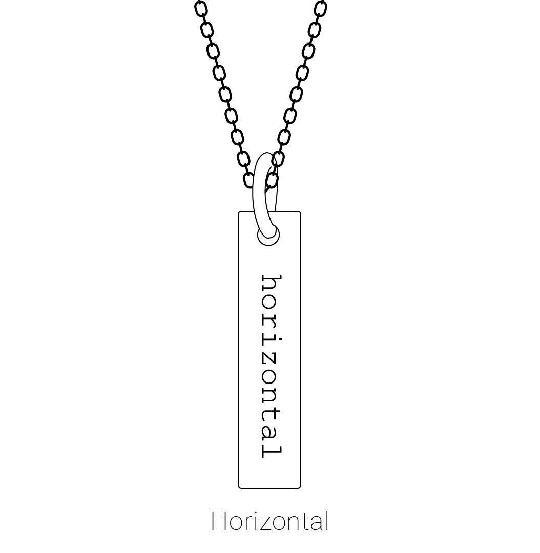 Sterling Silver Natural Peridot Family Engravable Bar Pendant