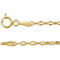 14K 1.8 mm anchor chain