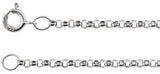 Sterling Silver 1.5mm Rolo 18" Chain