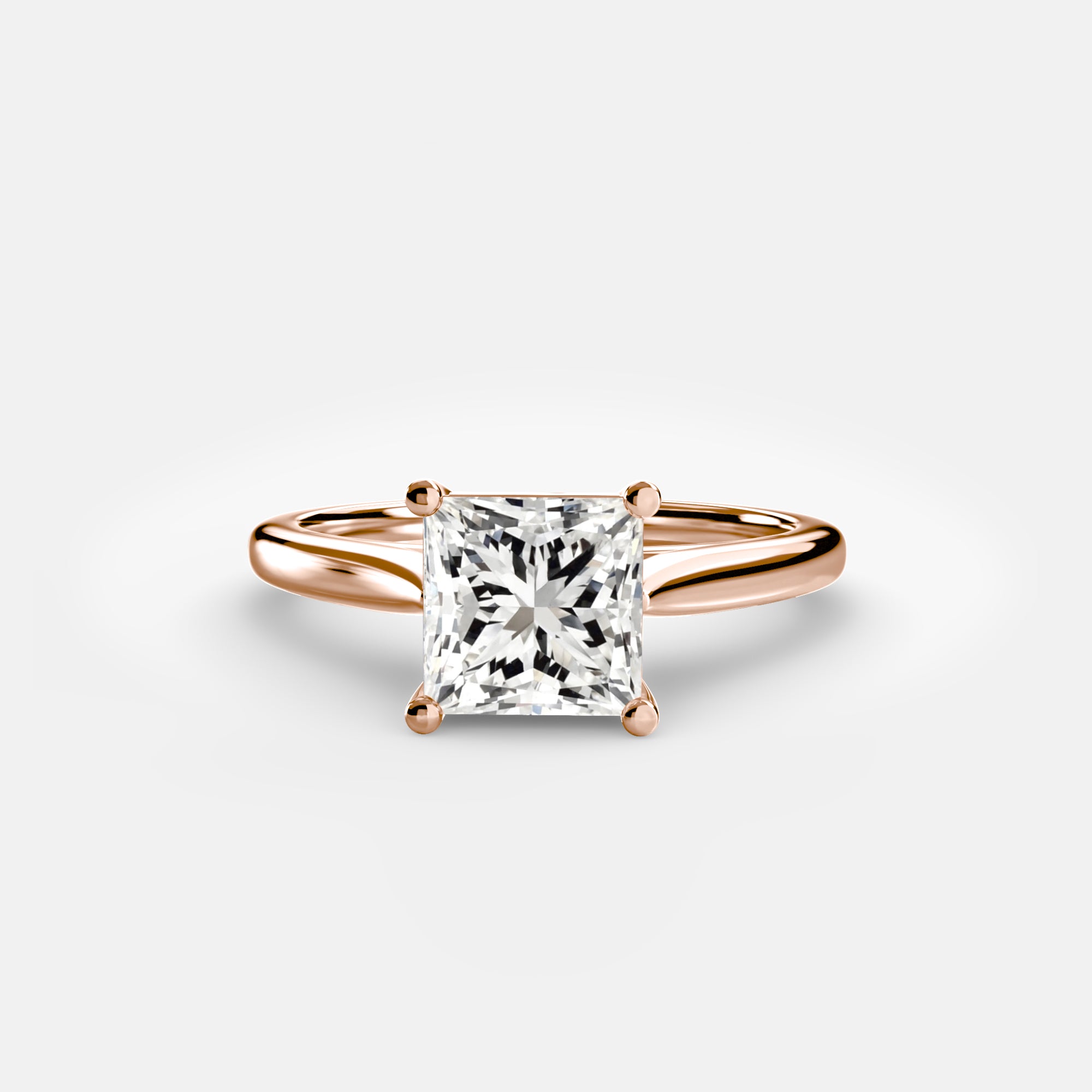 Eternal Love – Solitaire Engagement Ring with Diamond