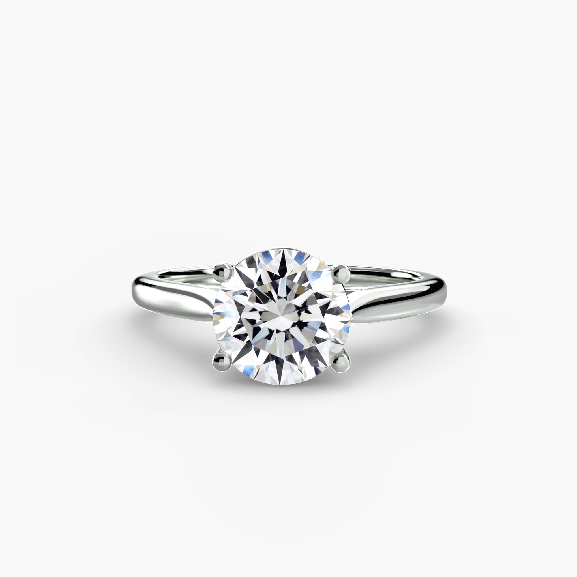 Eternal Love – Solitaire Engagement Ring with Diamond