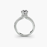 Solitaire with Pavé