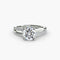 The Split Shank Pavé Solitaire