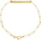 14K Yellow Gold Engravable Bar 7