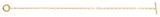Brc895 / Bracelet / 14K Yellow / Set / Natural Diamond / Round / 1.5 Mm / 7 In / I1, GH / Polished / 1/10 Ctw Diamond Toggle Bracelet