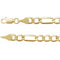 14K 5.1 mm Figaro chain