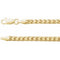 14K 3.4 mm Franco chain