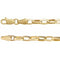 18K 3.9 mm cable chain