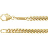 14K 2.9 mm curb chain