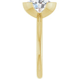 14K Yellow Gold 2 1/2 CTW Lab-Grown Diamond Engagement Ring