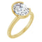 14K Yellow Gold 2 1/2 CTW Lab-Grown Diamond Engagement Ring