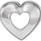 Continuum Sterling Silver 14x14 mm Heart Slide Pendant