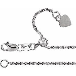 14K 1.4 mm snake chain