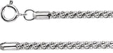 Sterling Silver 2.75mm Popcorn 20" Chain
