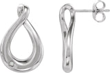 Infinity-Inspired Earrings