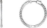 Inside-Outside Hoop Earrings