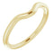 14K Yellow Gold Band for 5.2 mm Round Ring