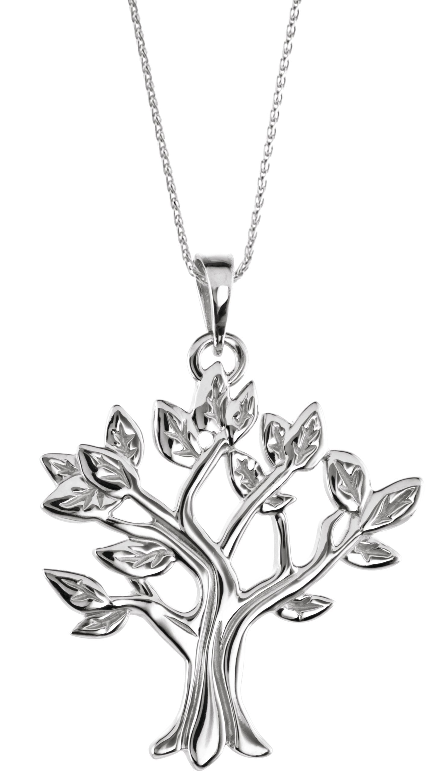 Sterling Silver My Tree™ Family 16-18" Necklace