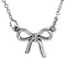Sterling Silver Tiny Posh® Knotted Bow 16-18